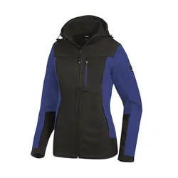 Damen Softshelljacke "JULIA" - S - royalblau/schwarz