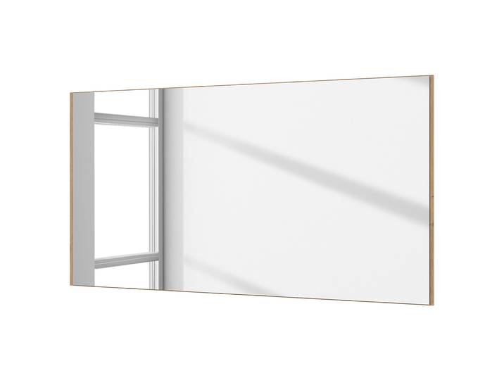 Miroir Level35 58 x 106 x 2cm Bois/Marron/Imitation chêne Artisan 58 x 106 x 2cm