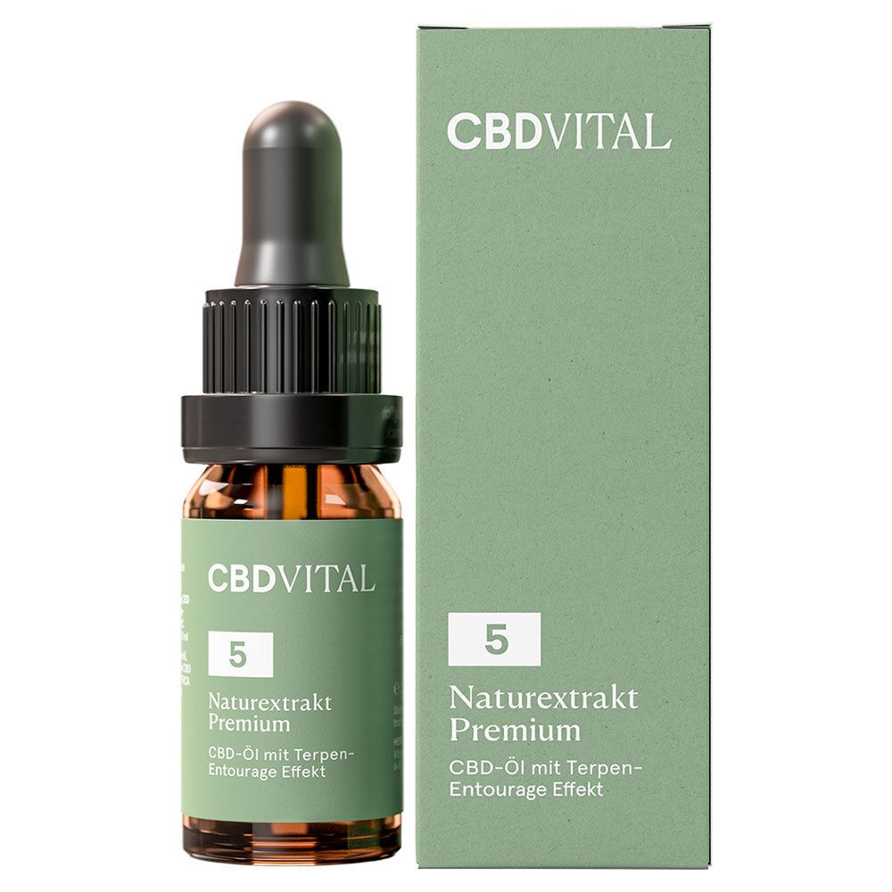 CBD Vit5% Naturextrakt PRE Bio 10 ml Tropfen