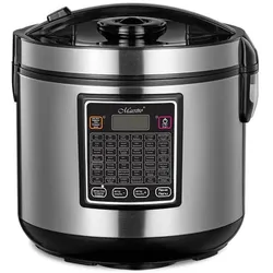 Maestro Multicooker MR-793 42 programy, Dampfgarer + Reiskocher, Grau, Schwarz