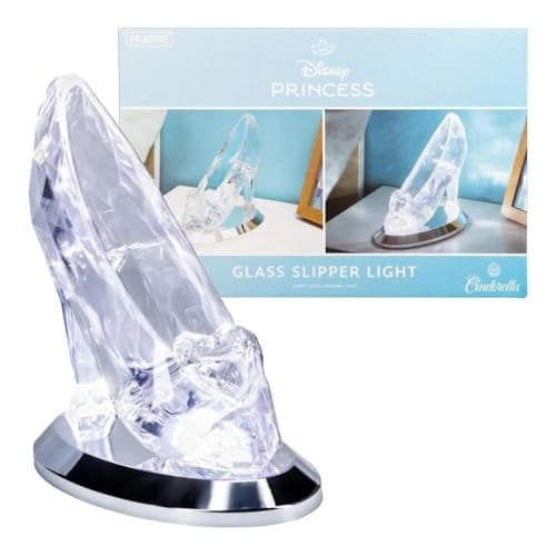 Paladone Disney Assepoester Glazen Slipper Nachtlampje met Magical Glow Mode
