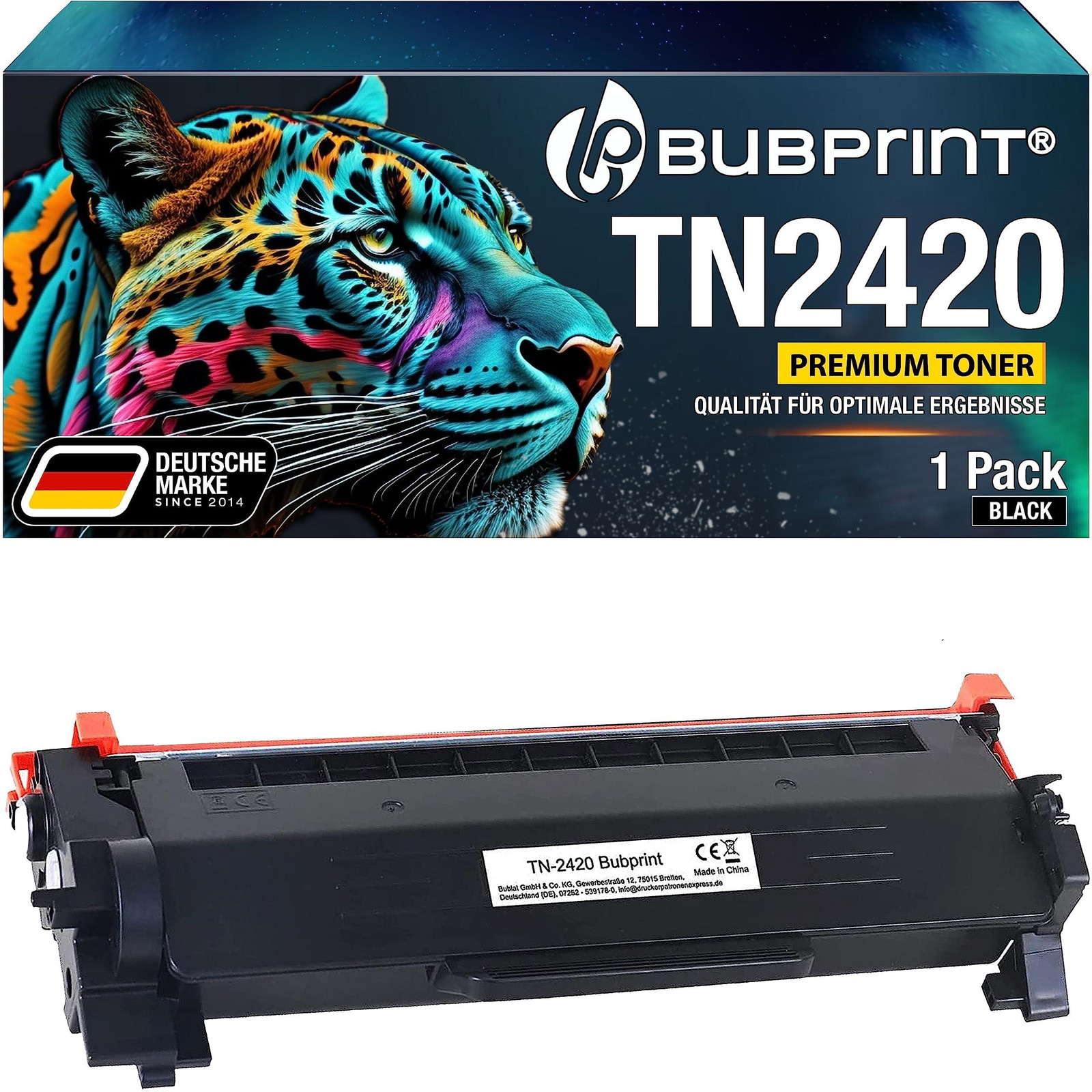 Bubprint tonercartridge compatibel met Brother TN-2420 TN2420