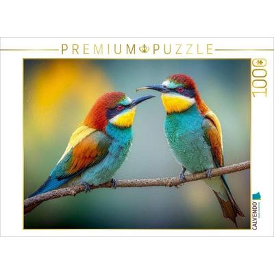 CALVENDO Puzzle Ein letzter Plausch im warmen Frühlingslicht | 1000 Teile Lege-Größe 64x48cm Foto-Puzzle für glückliche Stunden, Sonstige von ,