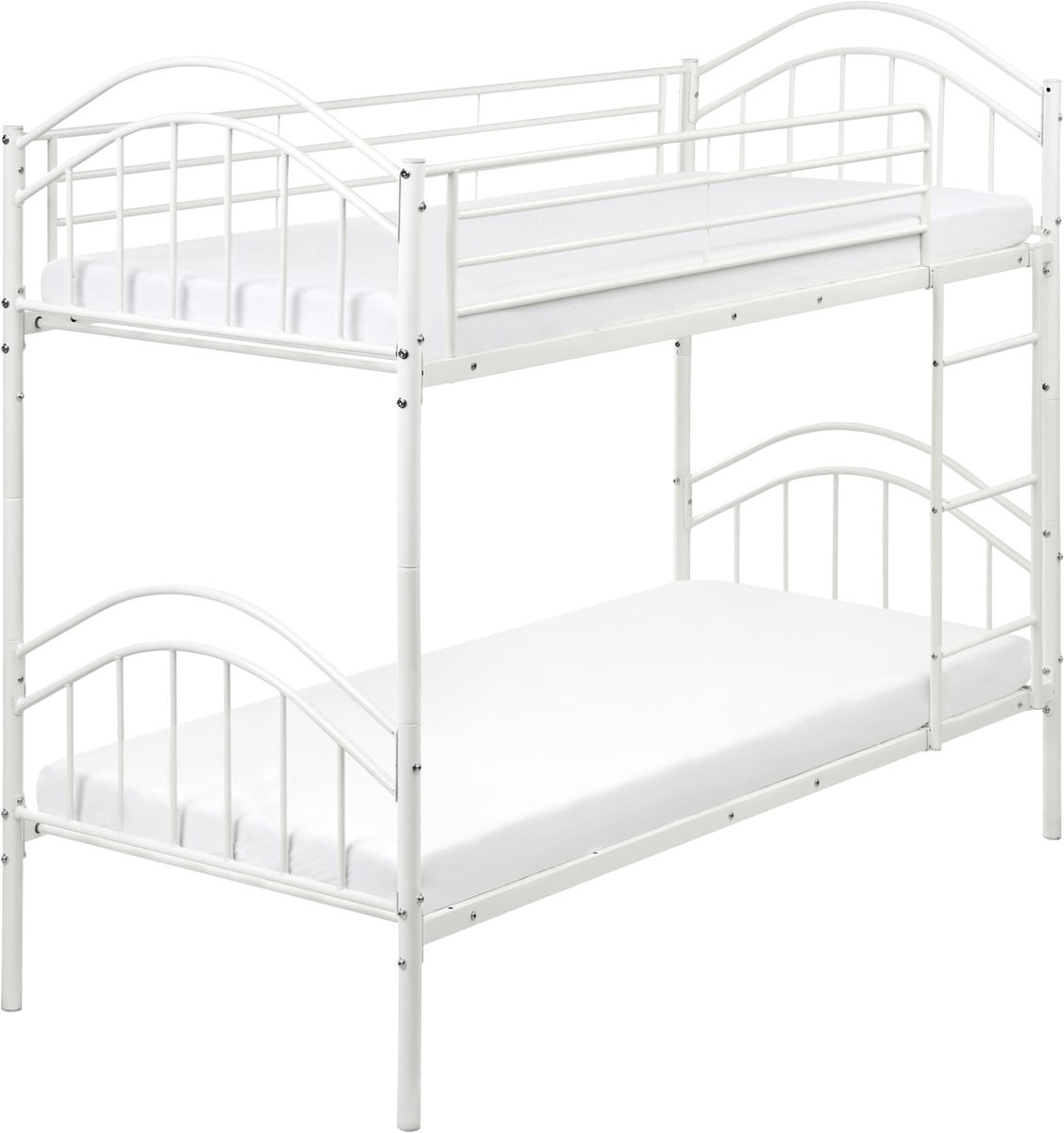 Beliani Stapelbed voor kinderen - Wit - Metaal - 90 x 200 cm