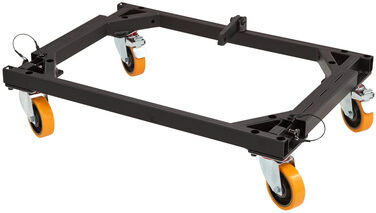 RCF KRT-WH 4X HDL 20 Schwarz mit blauen Rollen