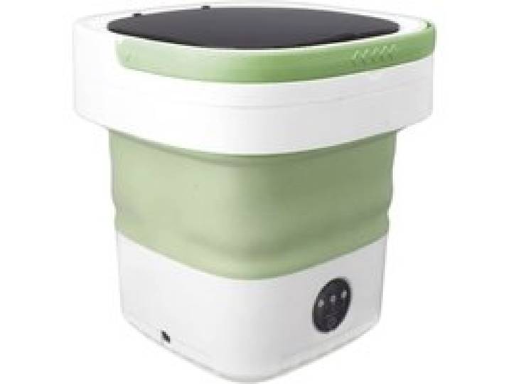 Mini Lave-Linge Portable Petit Lave-Linge Et Sèche-Linge Pliable Lave-Seau De 7 5 Litres Avec Panier DÉgouttage Pour Sous-Vêteme