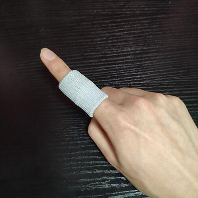 ein Satz von 10 Nylon-Fingerhüllen, Sport-Fingerschutz, Volleyball, Badminton-Schutz, Basketball-Fingerschutz, Fingergelenkschutz