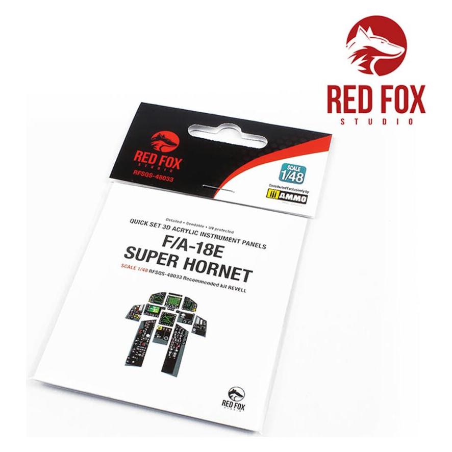 Red Fox 1/48 F/A-18E Super Hornet (for Revell kit) (RFSQS-48033)