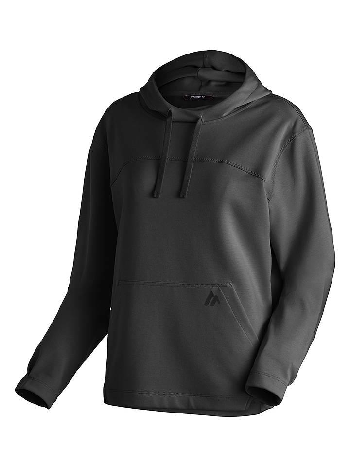 Maier Sports Funktionshoodie "Seebuck" in Anthrazit - 36
