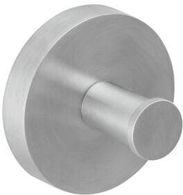 Herzbach Design iX Handtuchhaken 17.819000.1.09 Edelstahl gebürstet, Wandmontage, Ausladung 32 mm