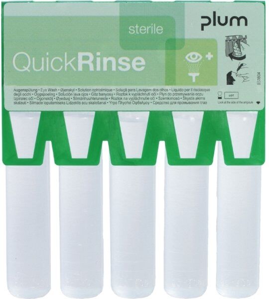 Plum Quick Rinse Mini Øjenskyl 5x20 Ml