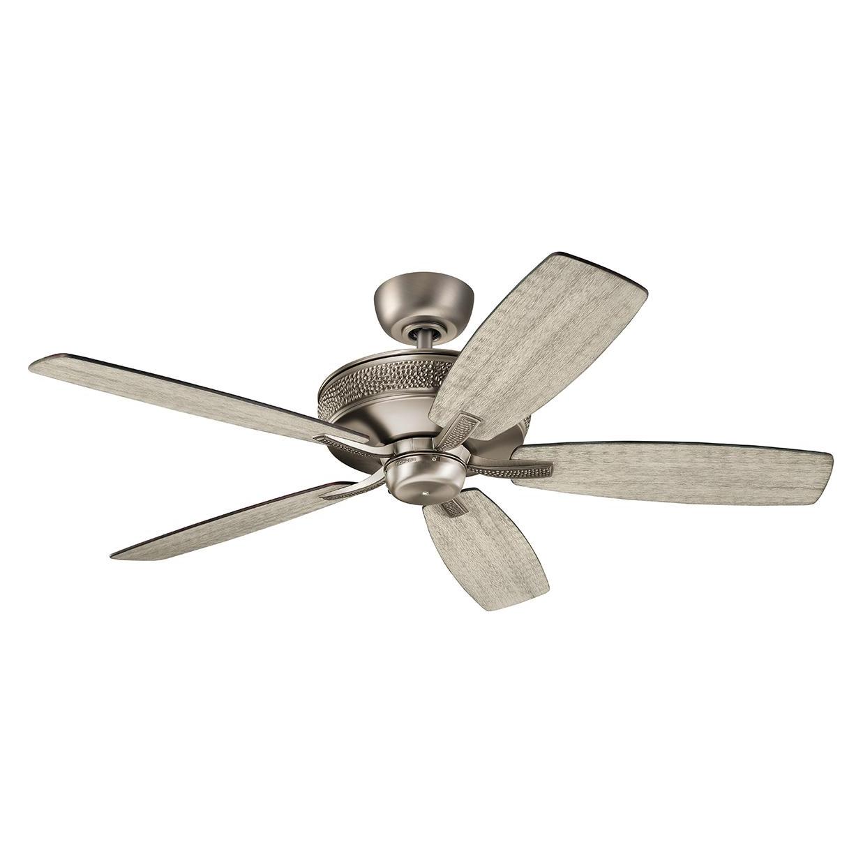 Elstead Lighting Monarch II leiser Deckenventilator Ø132cm Holz + Fernbedienung (32836466)