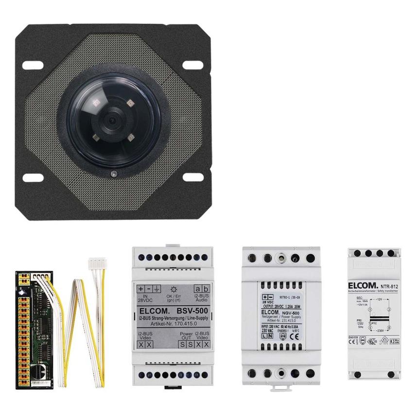 Elcom Basic-VideoKit VKG-500/BTC 2-Draht Color (1001511)