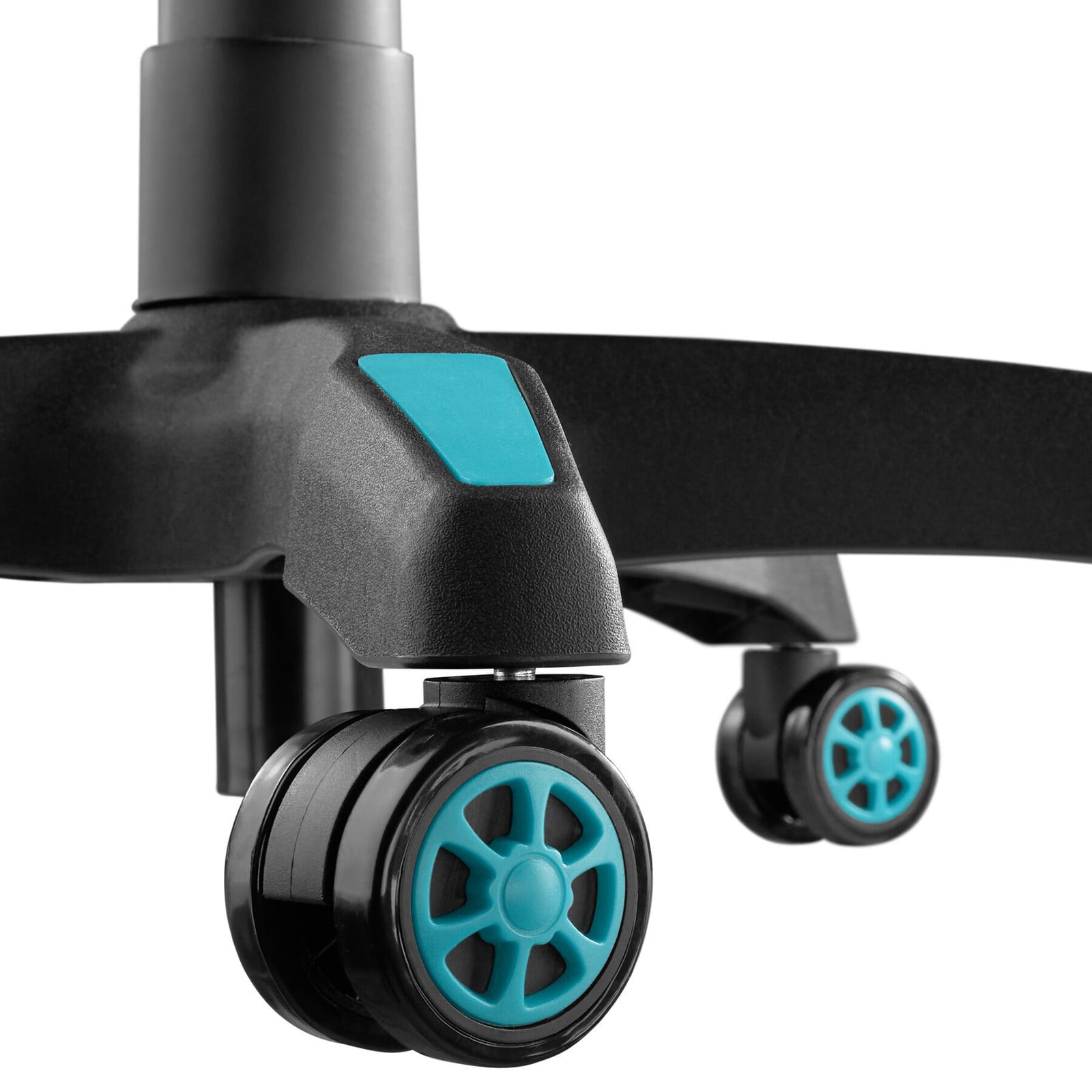 TecTake Premium racing bureaustoel Twink - zwart/azuur