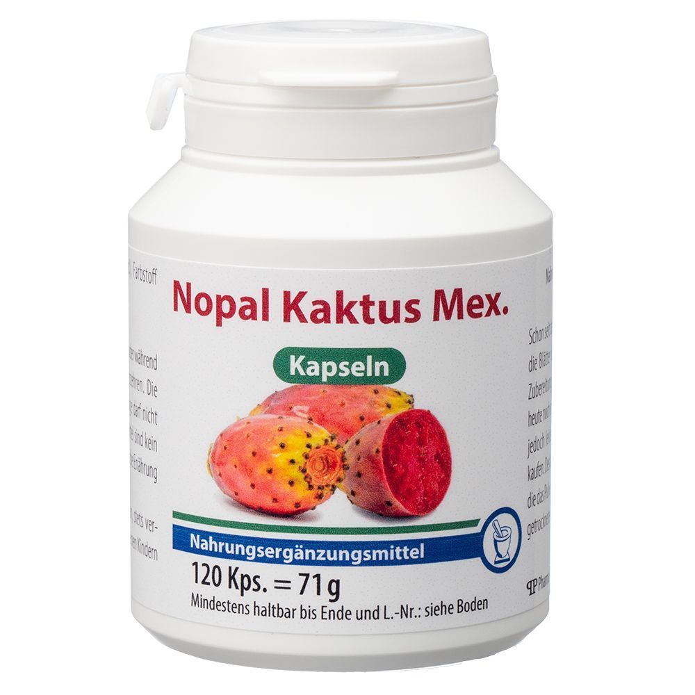 Nopal Kaktus mex.Kapseln 120 St Kapseln