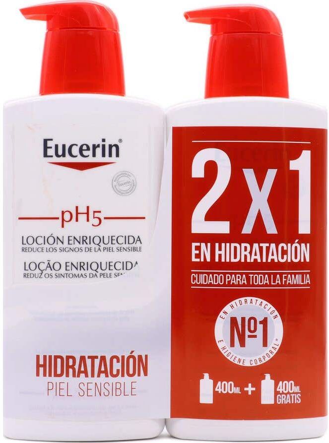 Eucerin Duplo Loción Enriquecida 2x1L