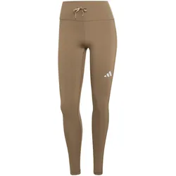 adidas Run Essentials Laufleggings Damen KQ8194 - khaki six XL