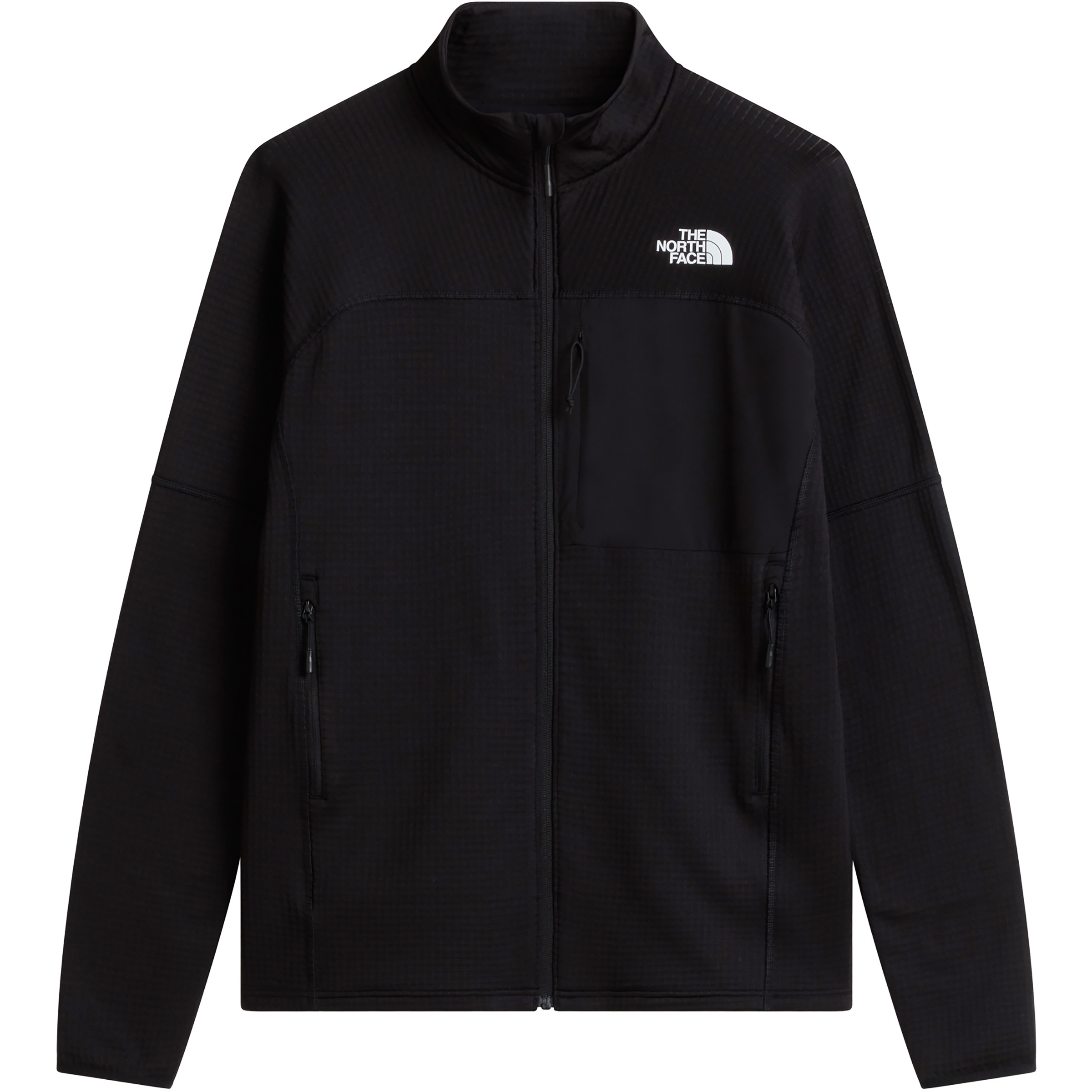The North Face Polartec Powergrid Stormgap Herren Fleecejacke schwarz Größe S Bergsteigen Wasserabweisend Wasserabweisend