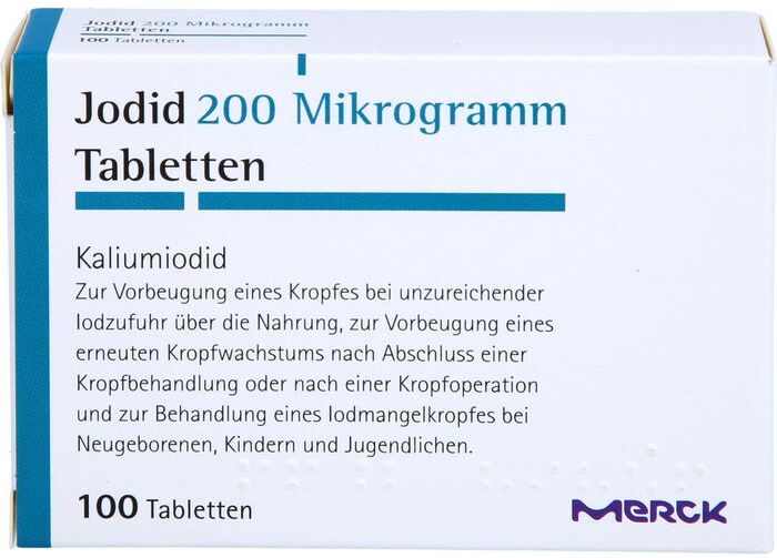 Merck Healthcare Germany GmbH JODID 200 Tabletten 100 St.