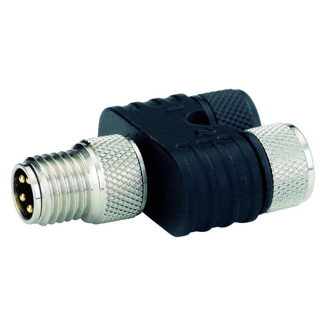 Murr Elektronik T-Stück Nano M8-St 4pol 2x M8-Bu 3pol (7000-88602-0000000)