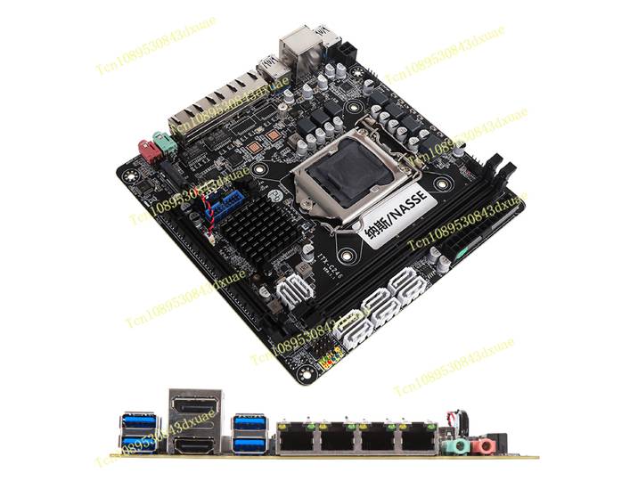 Nouveau routeur NAS Synology FlyCow ITX C246 noir, serveur de stockage, faible consommation, carte mère B250/C236