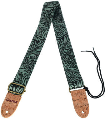 Cascha Ukulele Strap Olive Jungle Veg Olive Jungle