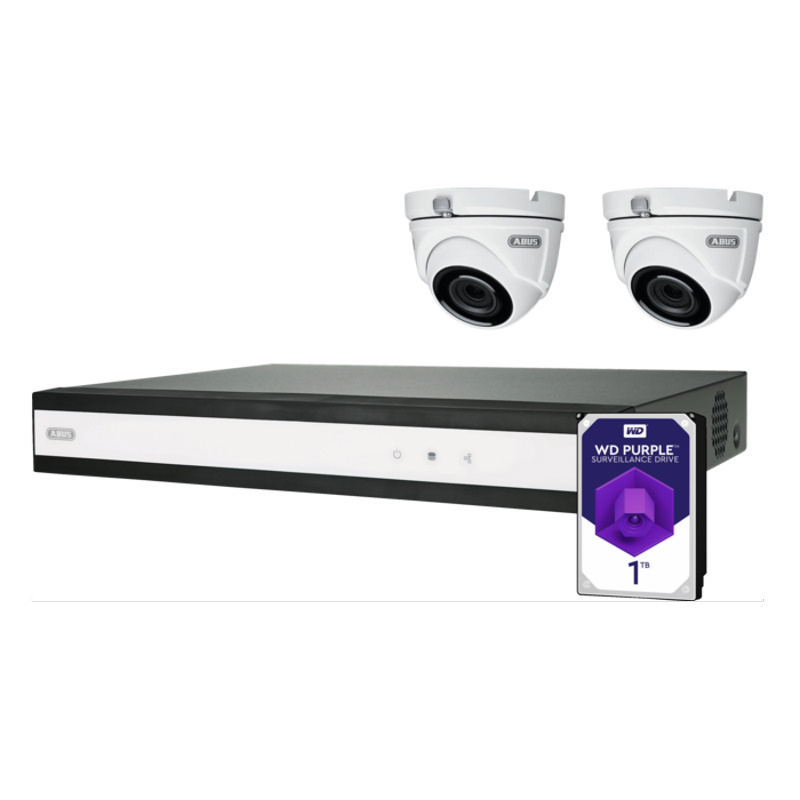 ABUS Videoüberwachung-Komplettset TVVR33622D
