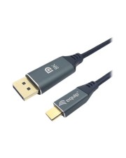Equip Adapter USB-C -> DisplayPort 8K60Hz 3.00m sw Digital/Daten Digital/Display/Video 3 m (133423)