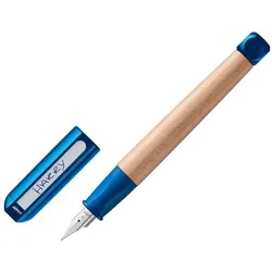 Lamy Patronenfüller für Linkshänder »abc« M (mittel) blau / ahorn blau