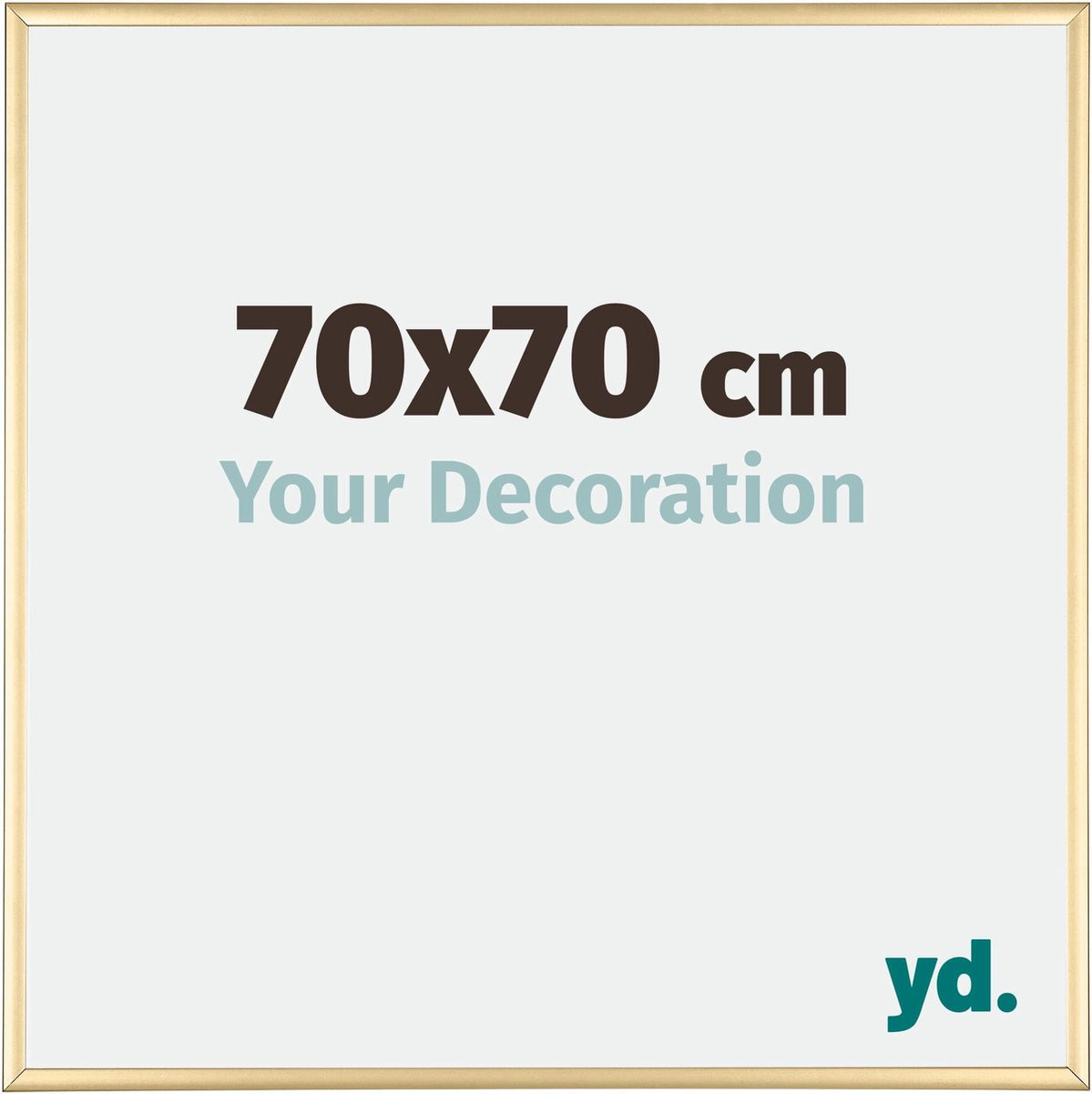 Your Decoration Fotolijst Kent Aluminium Goud 70x70 cm