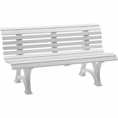 Blome Helgoland 31351 Gartenbank Kunststoff Weiß