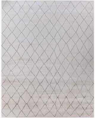 Ben Soleimani Arlequin New Zealand Wool and Viscose Hand-Knotted Rug