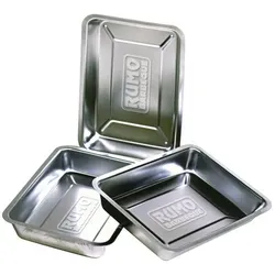 RUMO Edelstahl Tropf- und Marinadenschale