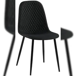 CLP Stuhl Giverny Stoff/schwarz