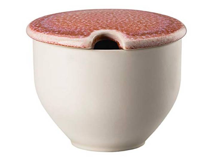 Junto [W2] Rose Quartz Suikerpot met Einsch.