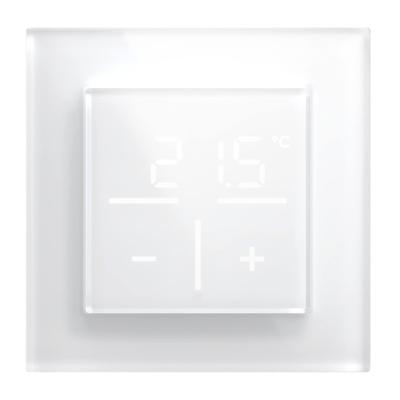 HOMEMATIC IP Smart-Home-Zubehör "Bundle Glas-Wandthermostat + Glasrahmen 1-fach", weiß, B:31cm H:12cm T:37cm, Smart-Home-Stationen