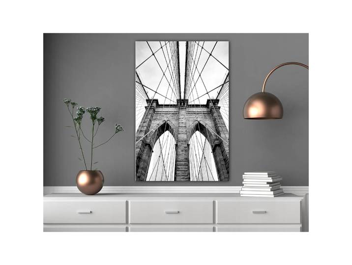 Tableau déco Architectural Details Lin Gris 40 x 60cm