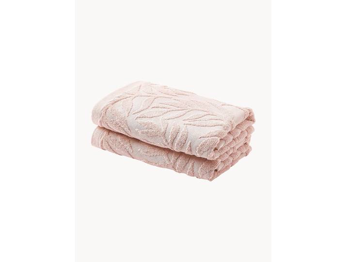 Serviette de toilette en coton Leaf, tailles variées