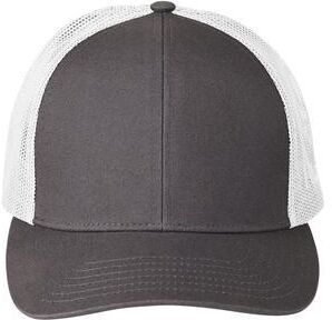 HUK H3L0001 LoPro Snapback Trucker Cap in Volcanic Ash   60/40 cotton/polyester