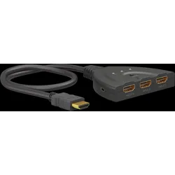 goobay HDMI-Switch Micro USB-B, HDMI 3 auf 1