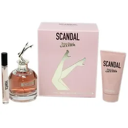Gaultier, Beauty Geschenkset, Scandal Geschenkset 80ml EDP + 75ml Body Lotion + 10ml EDP (Parfum Set)