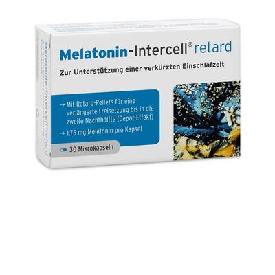 Melatonin-Intercell retard Mikrokaps.m.Ret.Pellets 30 St Retard-Kapseln