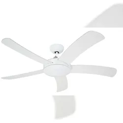 Casafan Deckenventilator Falcetto Weiß mit Fernbedienung 132