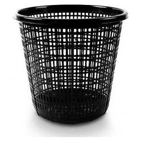 Forpus Trash bin 10l, black, plastic (10 l) (52290618)