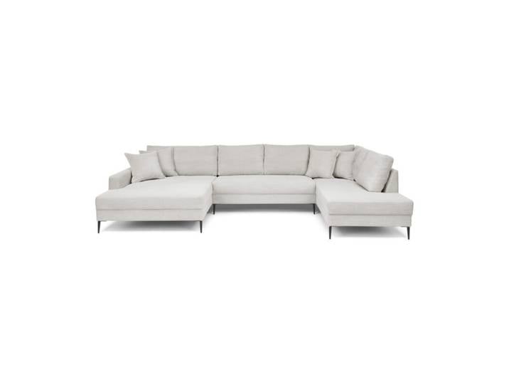Trendstore Hilary Wohnlandschaft in Cord - Cord Zoom dove , rech