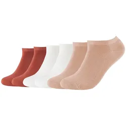 6er Pack s.Oliver Originals Baumwolle Sneakersocken 2061 - terracotta 39-42