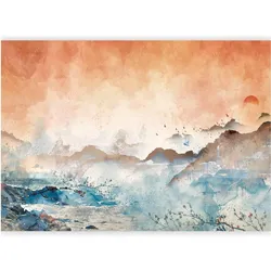 Artgeist, Tapete, Fototapete - Picturesque Corner (150 x 105 cm)