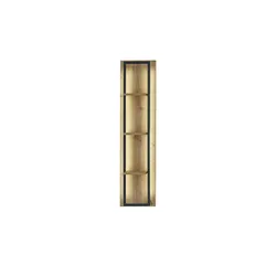 MONDO LED Regal  Lisana ¦ holzfarben ¦ Maße (cm): B: 30 H: 123 T: 18.0