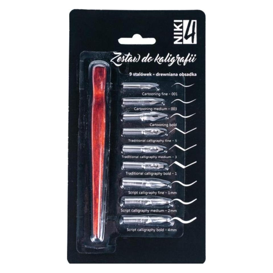 Koh-i-Noor Kalligraphie-Set 9 Elemente + Halter (384498) (9x) (384498)