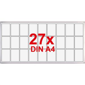 Franken Schaukasten SK6127 PRO, innen, 27 x A4, magnetisch, abschließbar